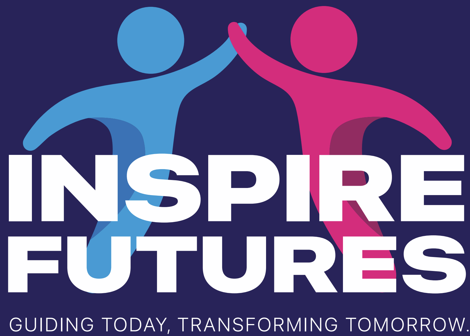 screen shot logo blue background